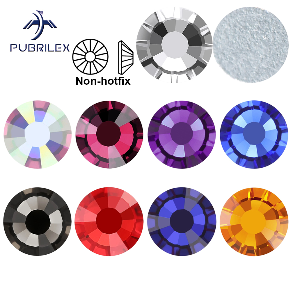 PUBRILEX Non Hotfix Rhinestone - Hotfix Rhinestone Sheet ulasan dan harga