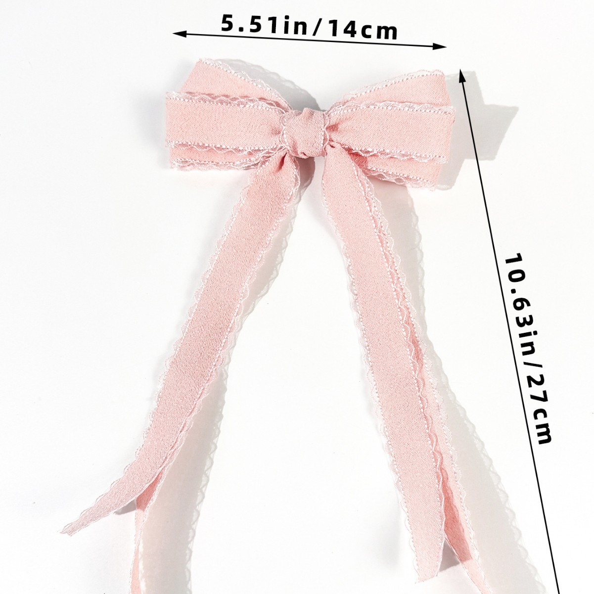 Bulk 20pc Long Tassel Hair Cli - Lace Ribbon Trim ulasan dan harga