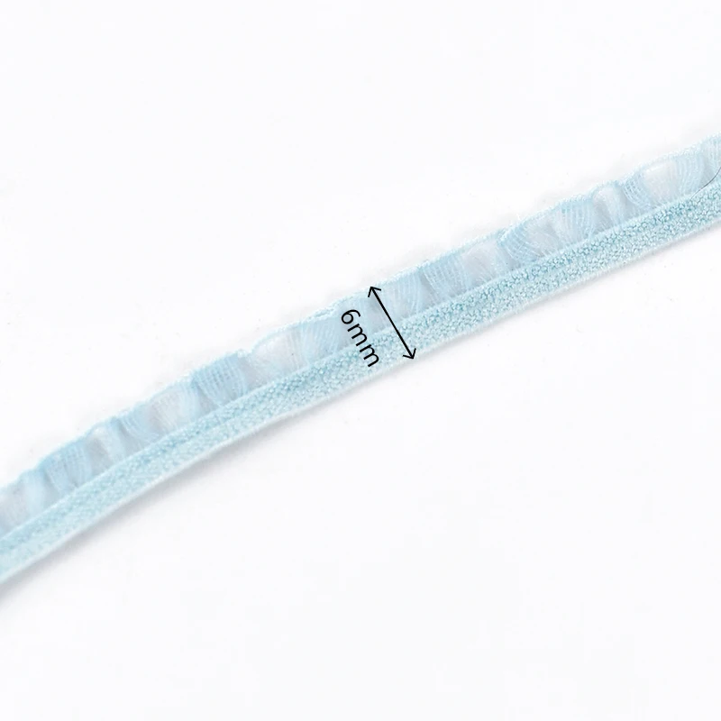 6mm 10/20/45Meters Pleated Lac - Lace Ribbon Trim ulasan dan harga