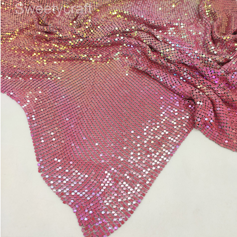 2022 Fashion Glomesh Flexible  - Crystal Mesh Fabric ulasan dan harga
