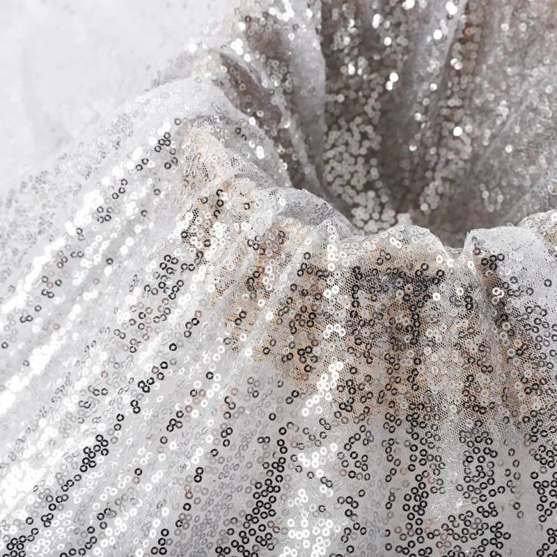 4 Colors 7 Sizes Sequin Arch F - Sequin Fabric Panel ulasan dan harga