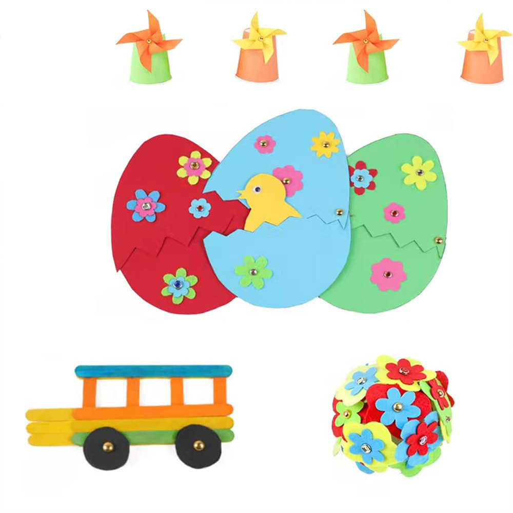 100pcs/Bag Mix Pattern Round M - Embellishments For Scrapbooking ulasan dan harga